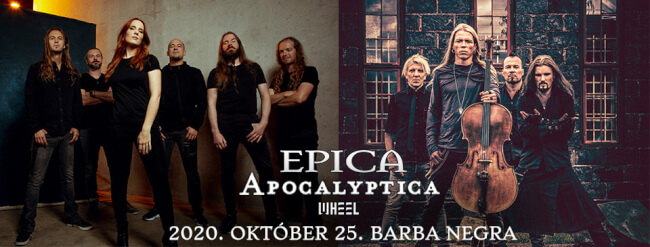 EPICA | APOCALYPTICA | Wheel - VIP Ticket Barba Negra