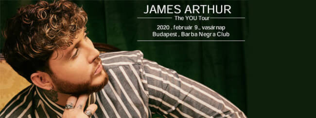 ELMARAD - James Arthur - The You Tour 2020 Barba Negra