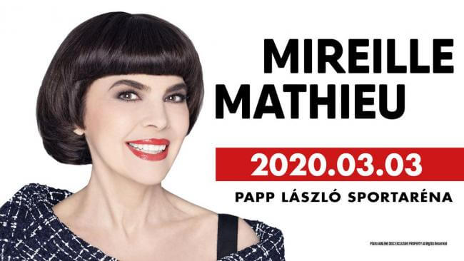 Mireille Mathieu Papp László Budapest Sportaréna