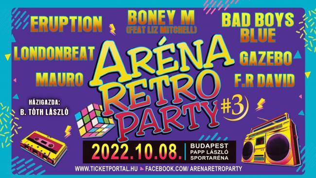 Aréna Retro Party #3 Papp László Budapest Sportaréna