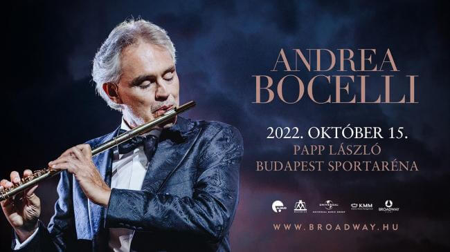 Andrea Bocelli Papp László Budapest Sportaréna