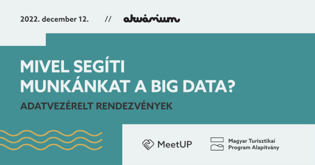 MTPA MeetUP #9 / Mivel segíti munkánkat a big data? Adatvezérelt rendezvények Akvárium Klub