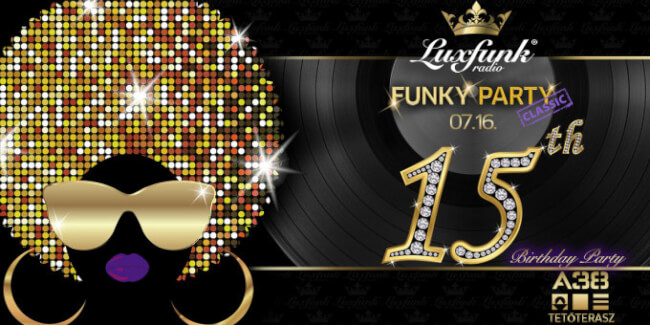 Luxfunk Radio 15th Birthday Party A38 Hajó