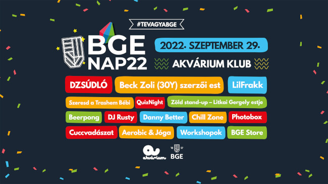 BGE Nap 2022 Akvárium Klub