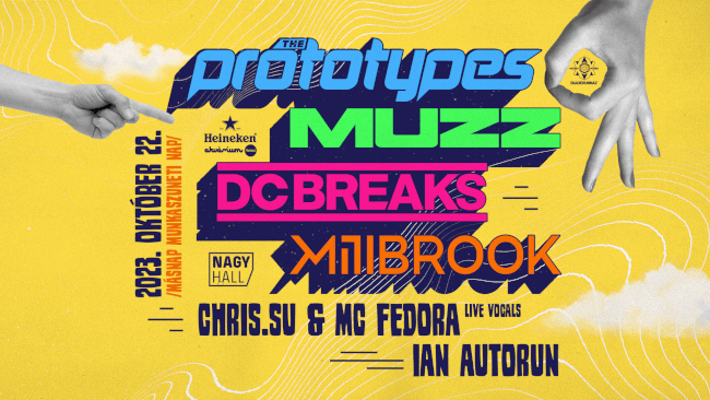 Bladerunnaz pres. The Prototypes - MUZZ - DC Breaks - Millbrook Akvárium Klub