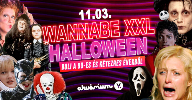 Wannabe Halloween XXL - Best of '90s + '00s Akvárium Klub