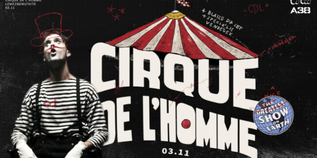 Co Lee - Cirque de L'homme lemezbemutató koncert A38 Hajó