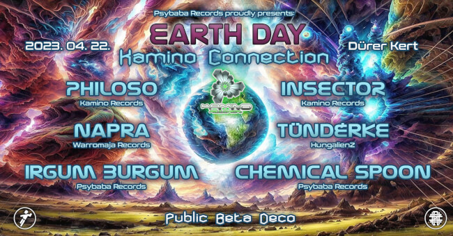 Psybaba Records Presents : Earth Day II Kamino Connection Dürer Kert