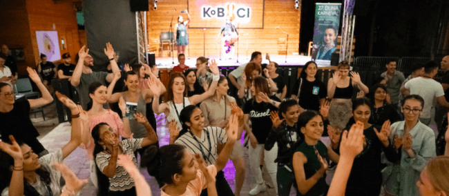 Duna Karnevál nemzetközi táncház Kobuci Kert