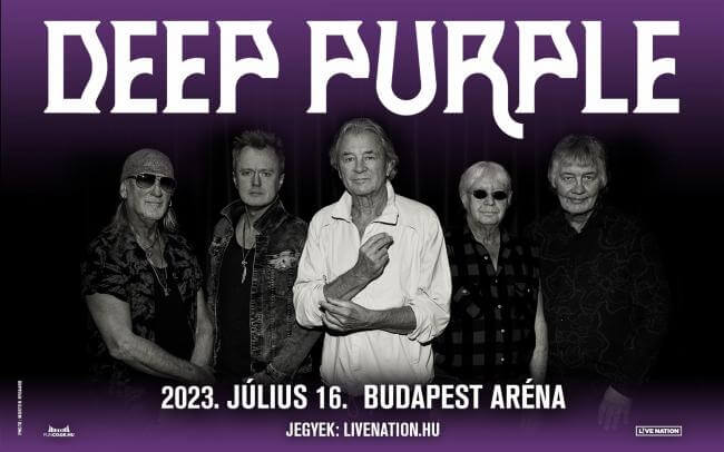 Deep Purple 2023 Papp László Budapest Sportaréna