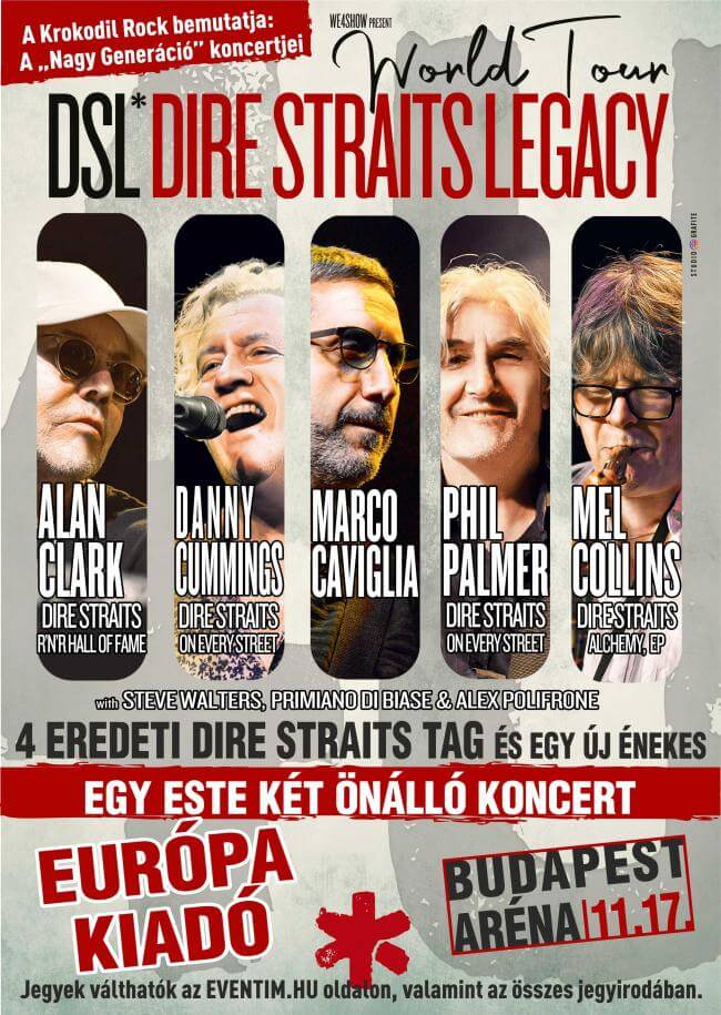 Dire Straits Legacy DSL*- Európa Kiadó Papp László Budapest Sportaréna