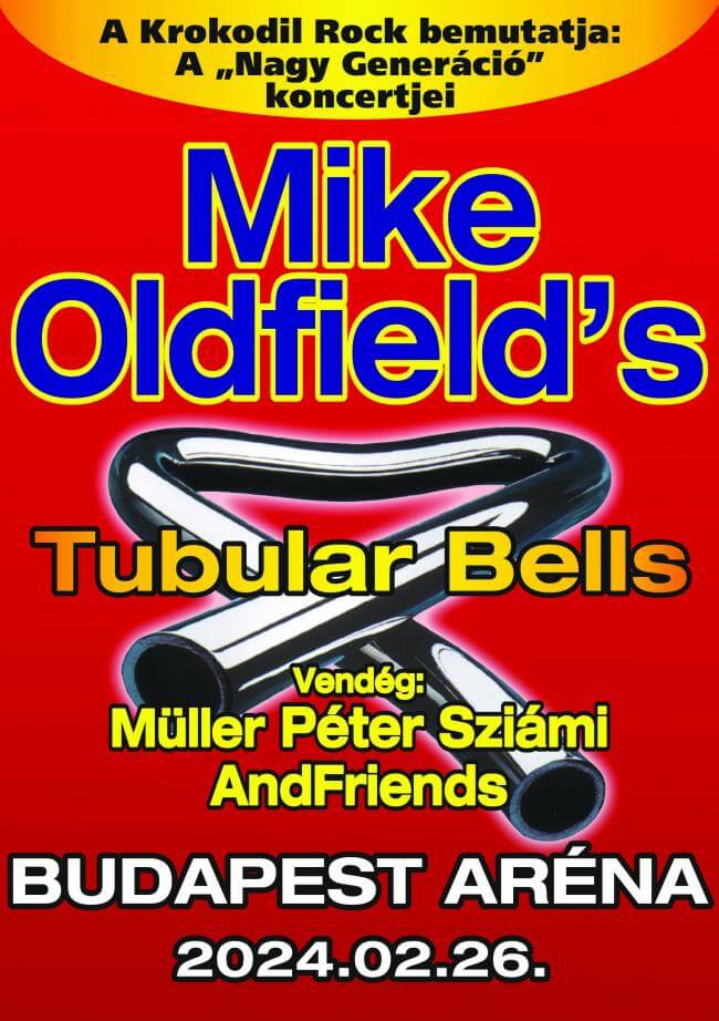 Mike Oldfield's - Tubular Bells tour Papp László Budapest Sportaréna