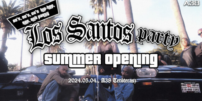 Los Santos Party - Summer Opening A38 Hajó