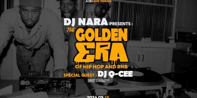 DJ Nara pres.: Golden Era Of HipHop - special guest: DJ Q-Cee A38 Hajó