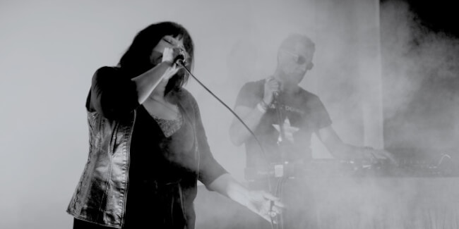 Lydia Lunch & Marc Hurtado perform the music of Suicide and Alan Vega (US) A38 Hajó