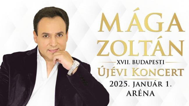MÁGA ZOLTÁN - XVII. Budapesti Újévi Koncert Papp László Budapest Sportaréna
